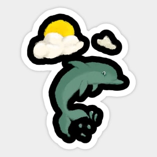 Dolphin Sticker